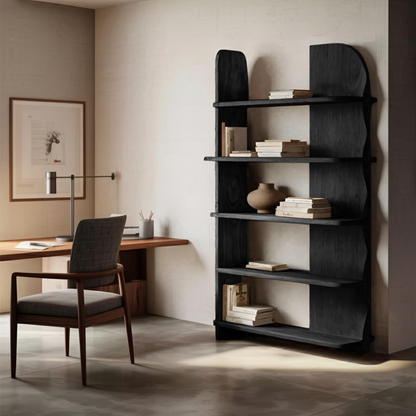 Minimalist Bookcase Sculptural Design For Living Decor Lynnsnail