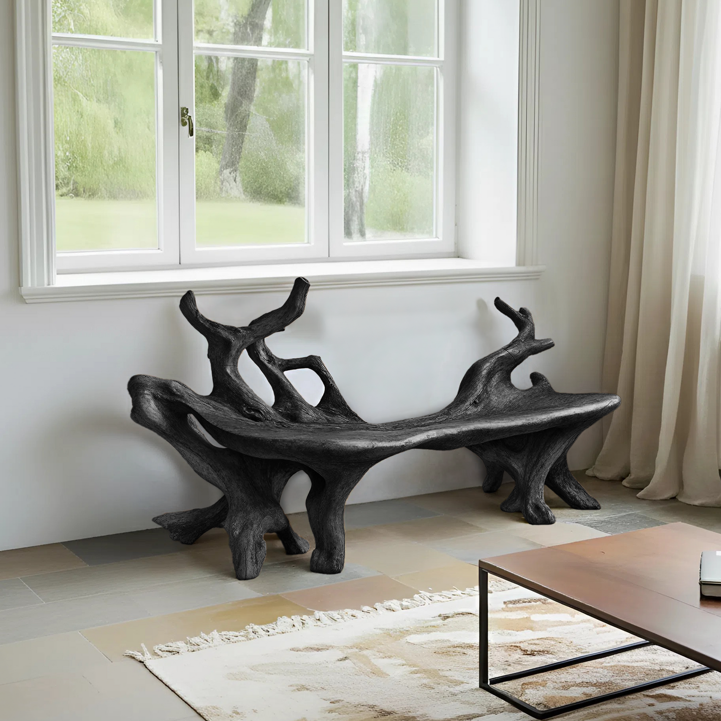 Farmhouse Wooden Bench For Cozy Living Room Accents Lynnsnail