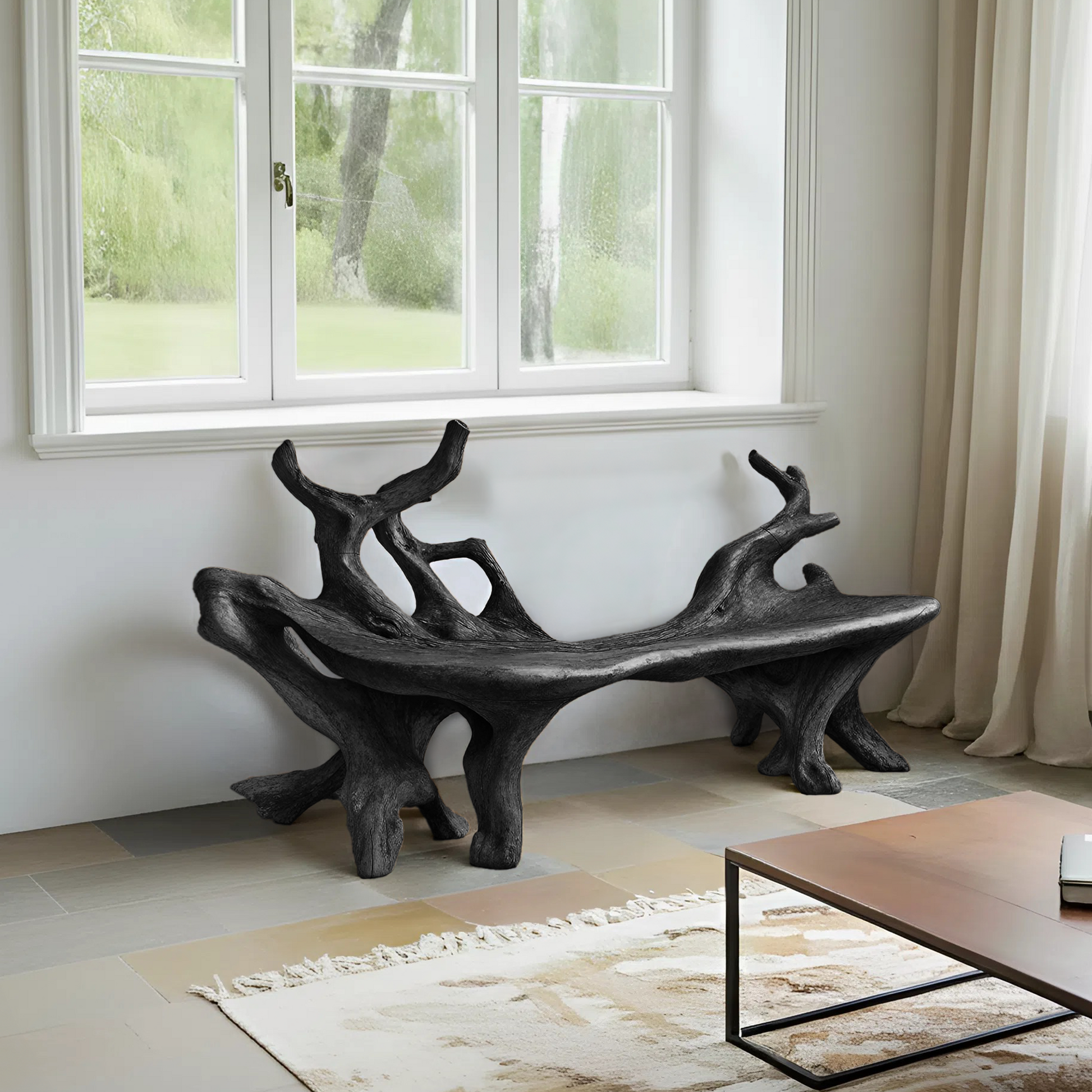 Farmhouse Wooden Bench For Cozy Living Room Accents Lynnsnail