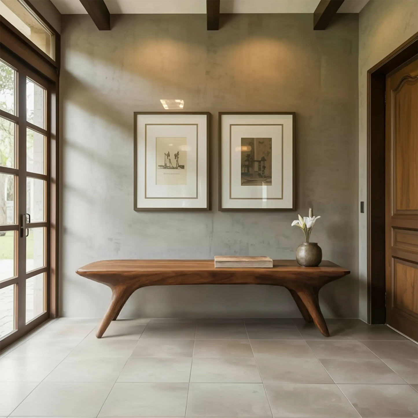 Modern Minimalist Entryway Bench For Hallway Or Bedroom Seating Lynnsnail