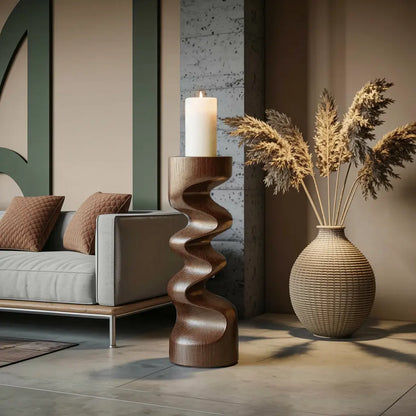 Rustic Wooden Abstract Decor For Living Room Display Lynnsnail