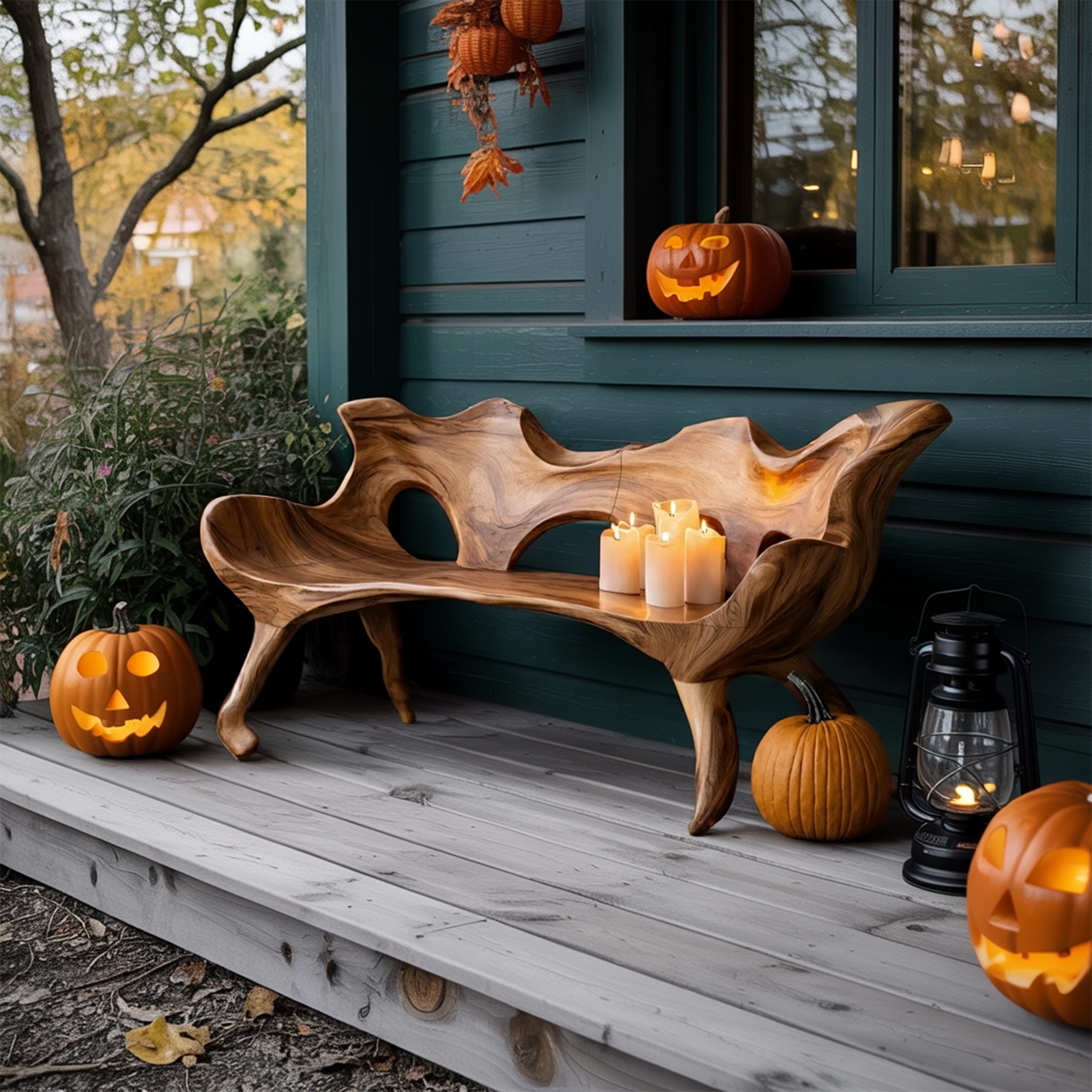 Farmhouse Wooden Bench For Living Room Rustic Furniture Decor Lynnsnail