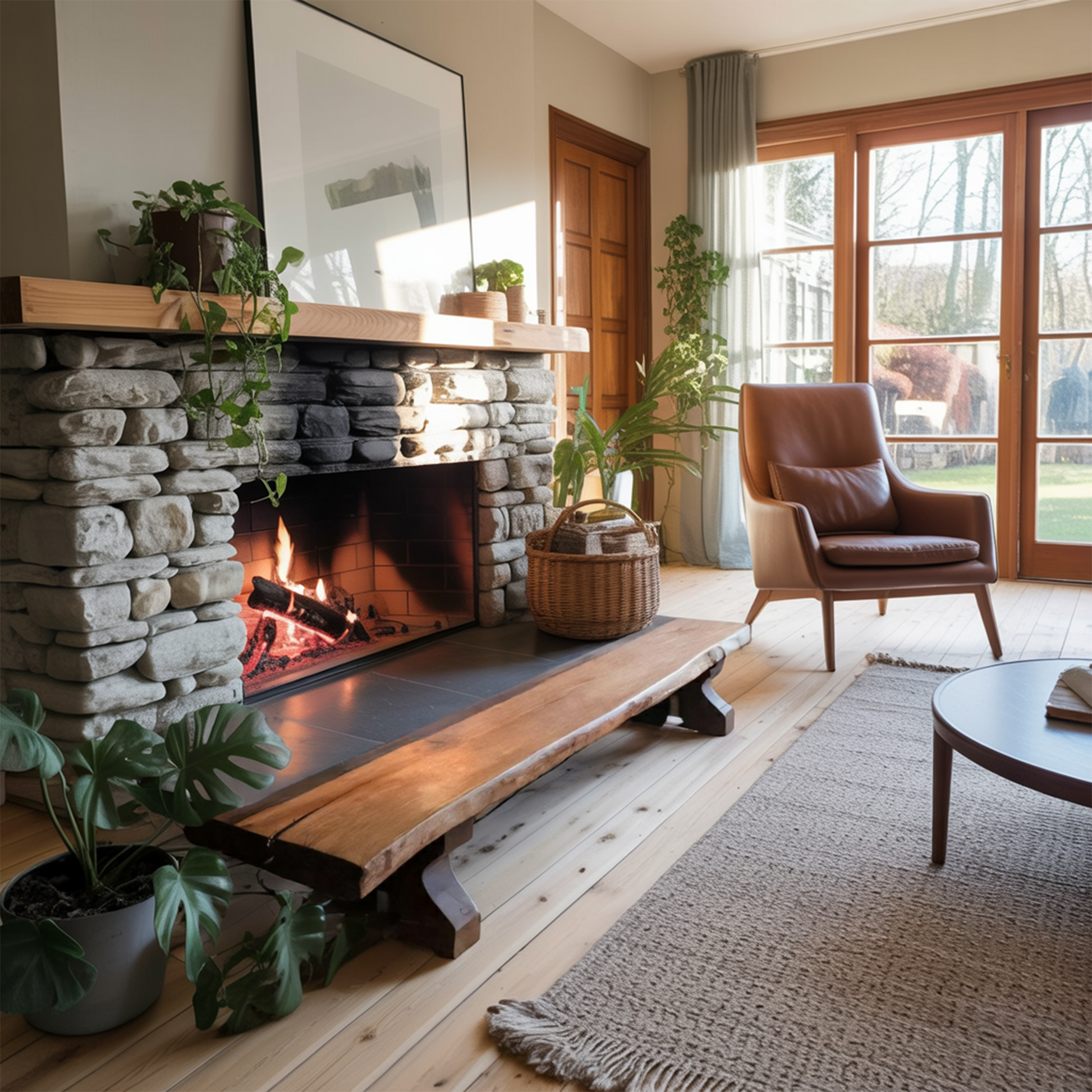 Rustic Live Edge Wood Bench For Entryway Seating Lynnsnail