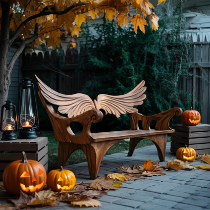 Handcrafted Wooden Bench For Living Room Elegant Furniture Decor Lynnsnail