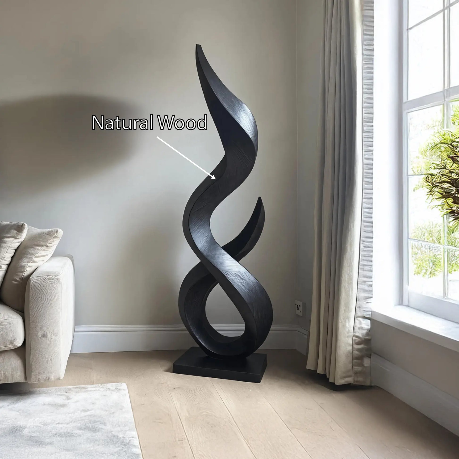 Handcrafted 3D Wood Art For Outdoor Nature-Inspired Decor Lynnsnail