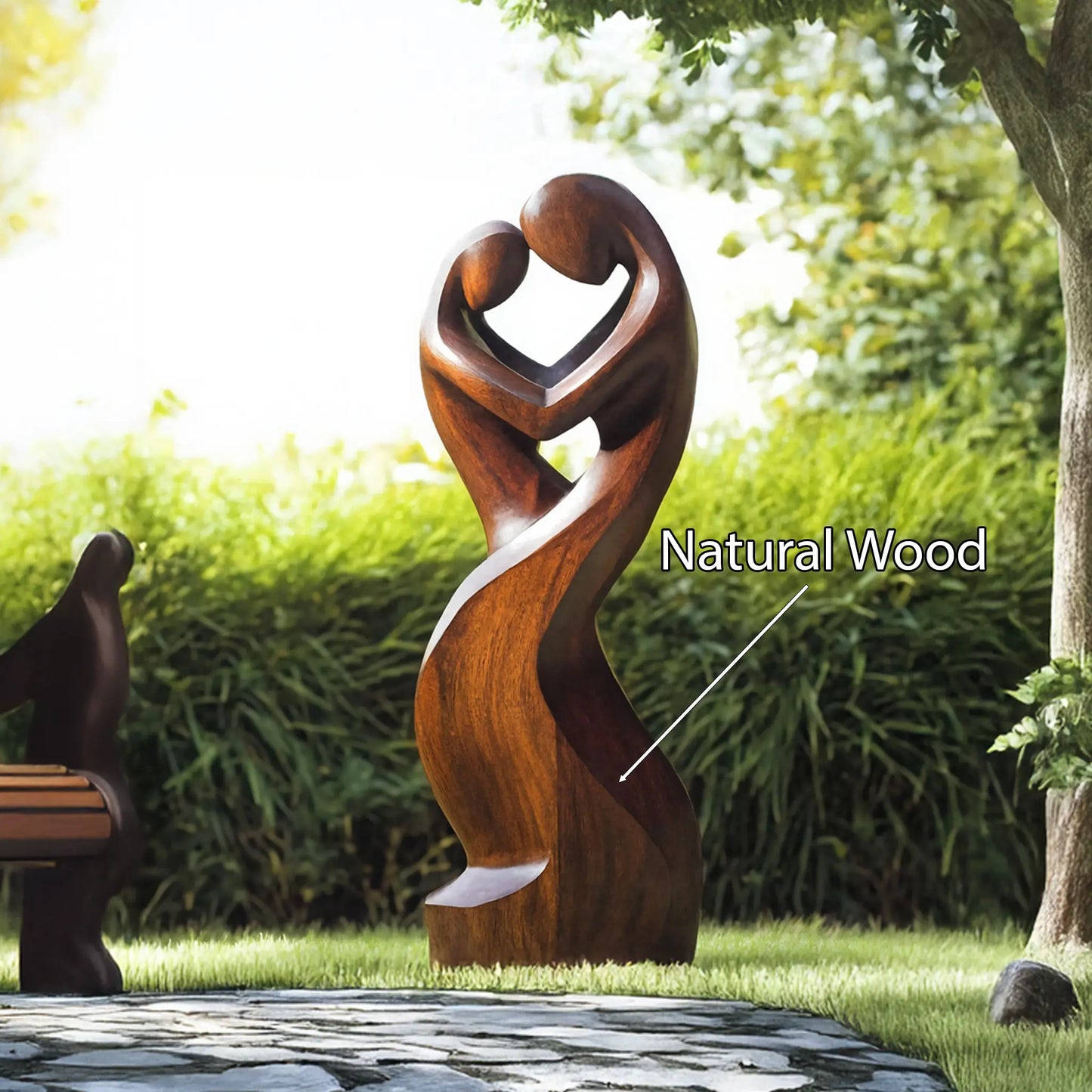 Handcrafted Abstract Sculpture For Furniture Wall Decor Lynnsnail