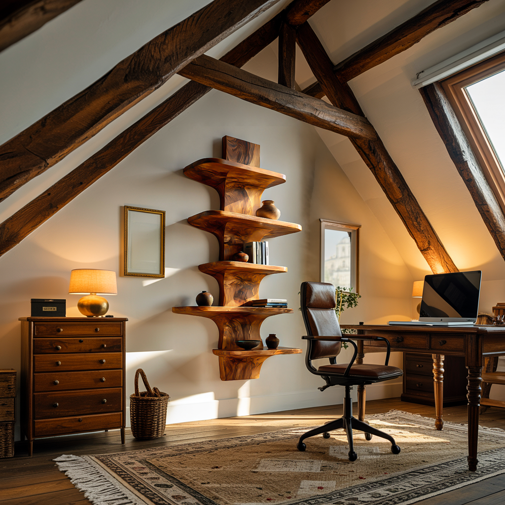 Modern Wooden Floating Bookshelf For Minimalist Home Decor Lynnsnail