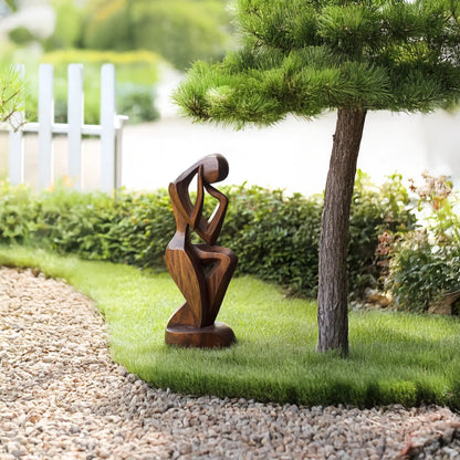 Farmhouse 3D Wood Art For Garden Accent Statement Piece Lynnsnail