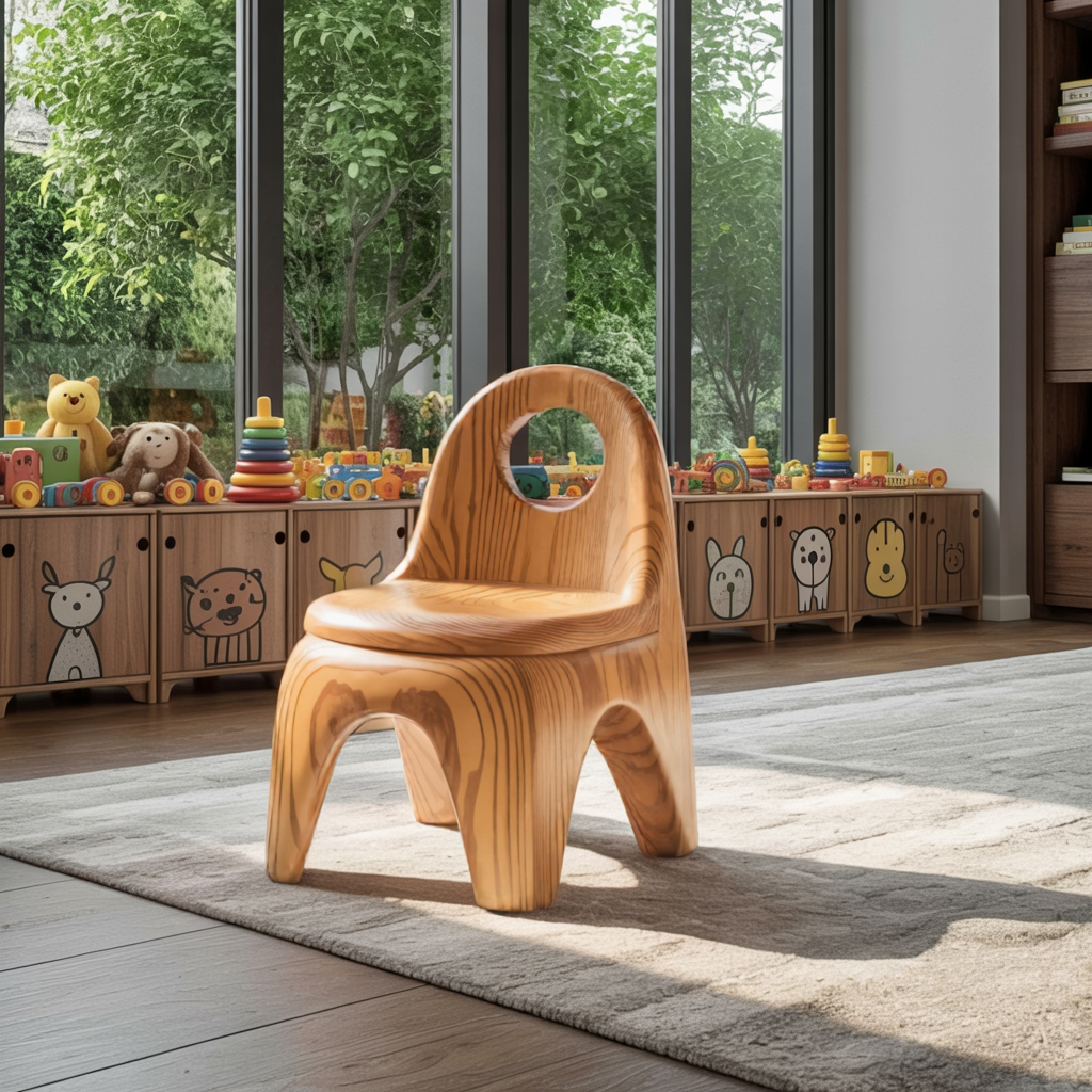 Montessori Toddler Chair Ergonomic Seat Playroom Or Preschool Lynnsnail