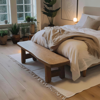 Minimalist End Of Bed Bench For Bedroom Entryway Lynnsnail