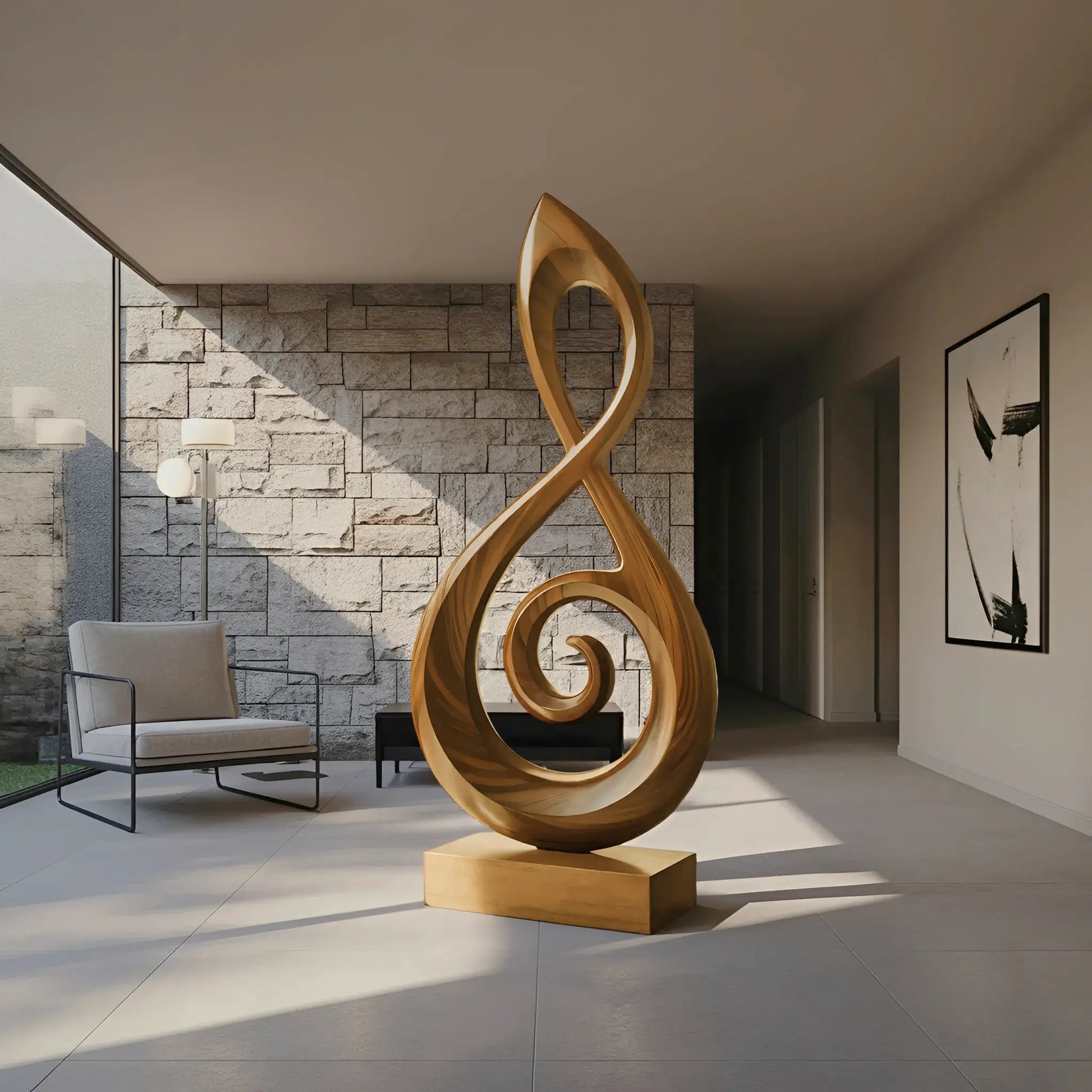 Rustic 3D Wood Art For Living Room Handmade Wall Panel Lynnsnail