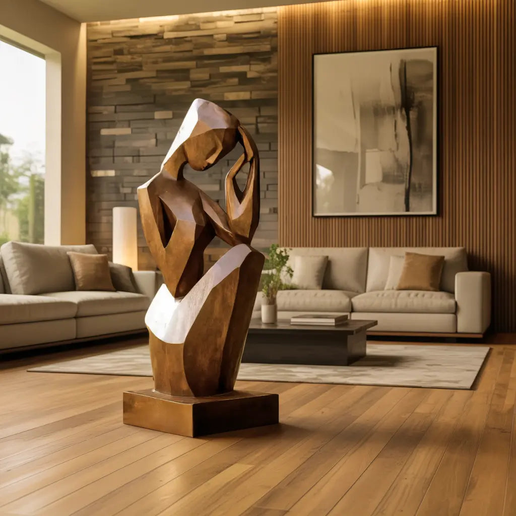 Handcrafted 3D Wood Art For Outdoor Nature Theme Setting Lynnsnail