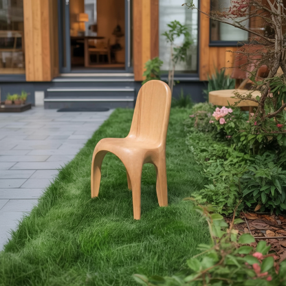 Modern Sculptural Chair With Minimalist Design For Living Room Lynnsnail
