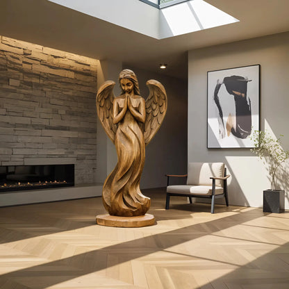 Rustic Abstract Sculpture For Furniture Wall Centerpiece Lynnsnail