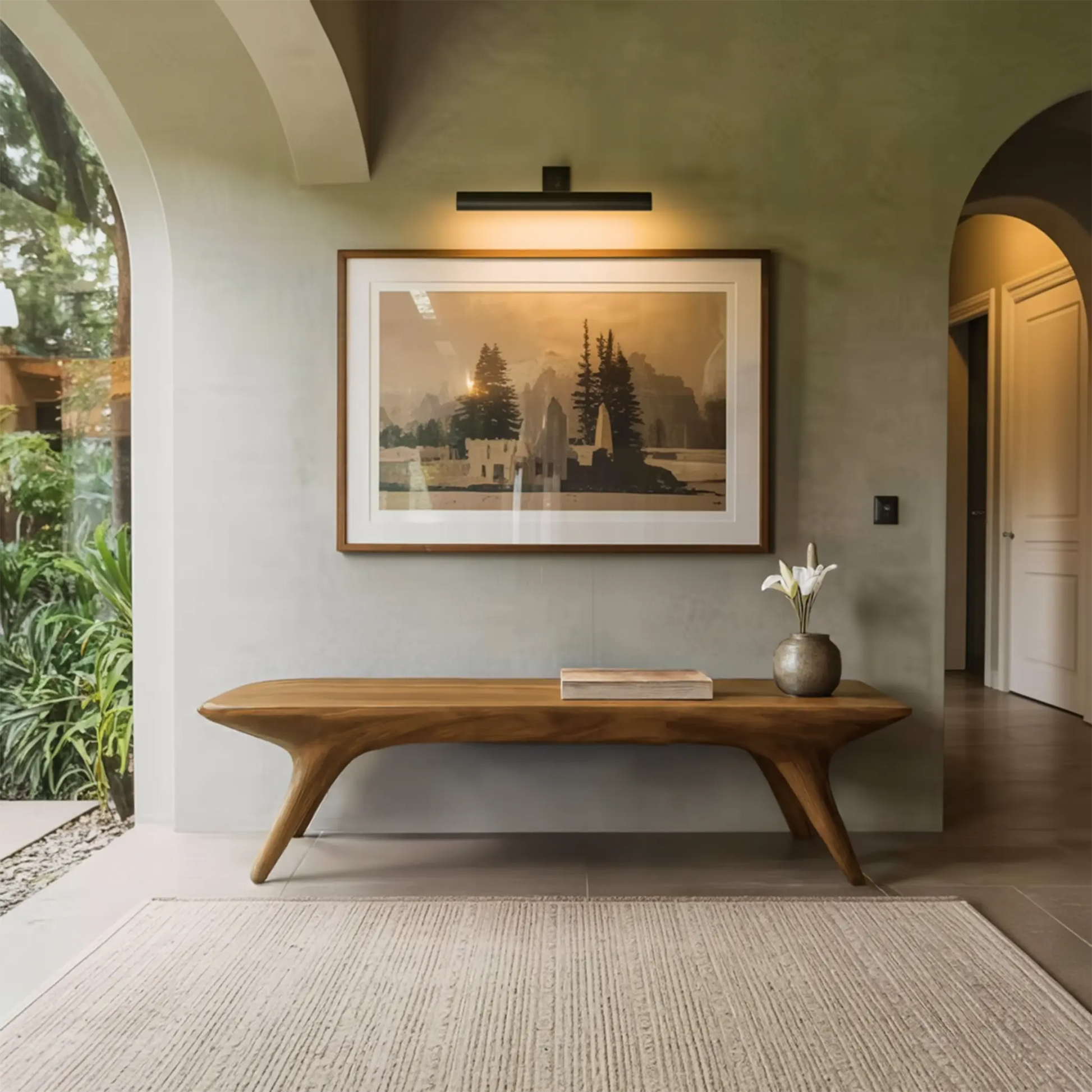 Modern Minimalist Entryway Bench For Hallway Or Bedroom Seating Lynnsnail