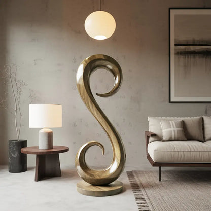 Handcrafted Organic Contemporary Landscape Sculpture For Home Decor Lynnsnail