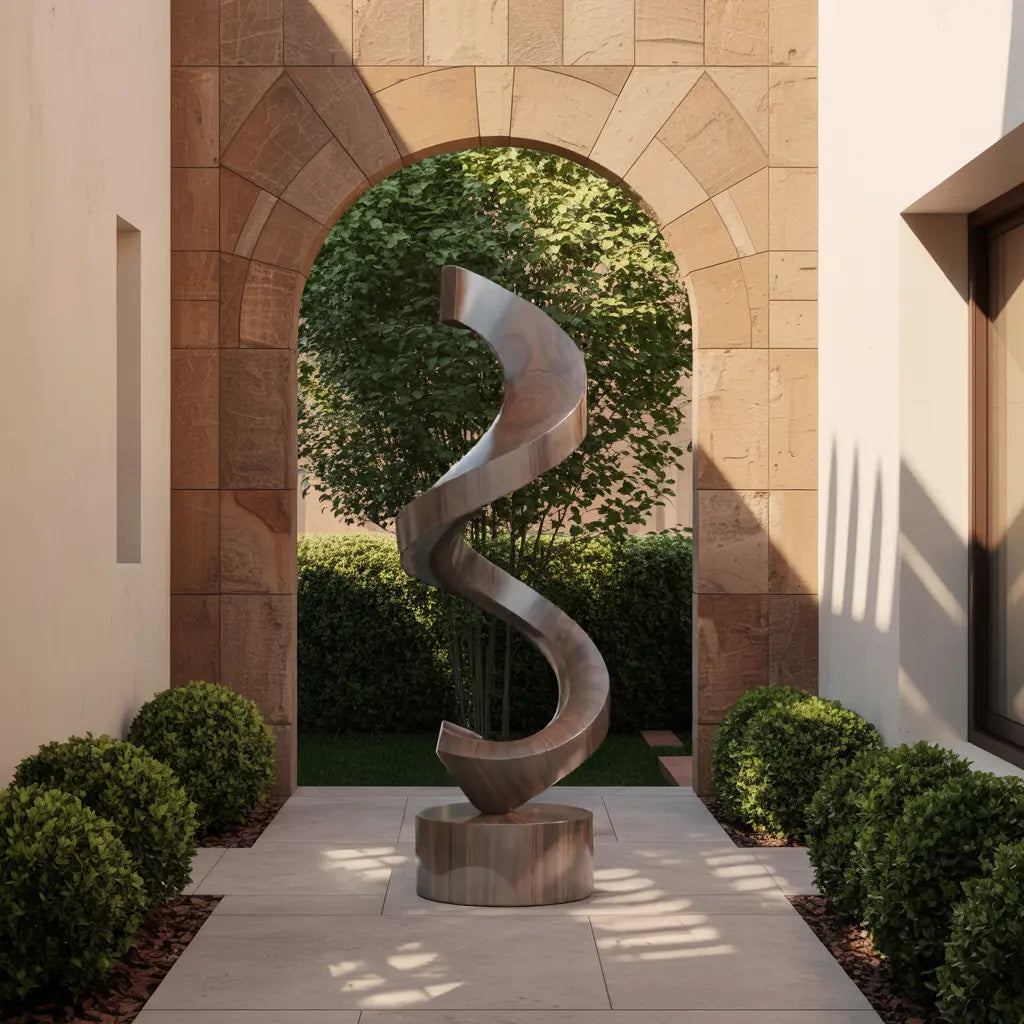Handcrafted Wooden Sculpture For Garden Art Decor Lynnsnail