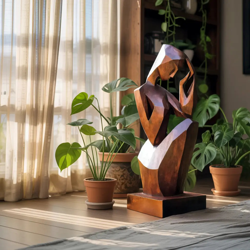 Handcrafted 3D Wood Art For Outdoor Nature Theme Setting Lynnsnail