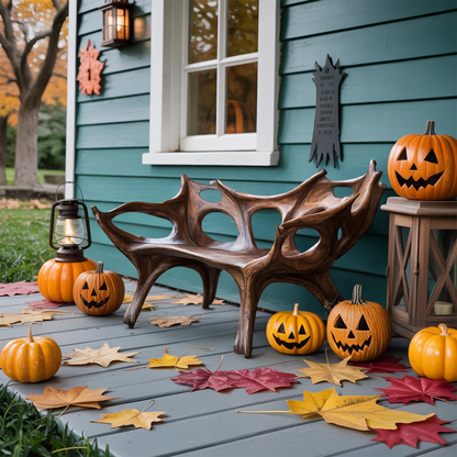 Mid Century Halloween Patio Chair For Unique Halloween Home Decor Lynnsnail