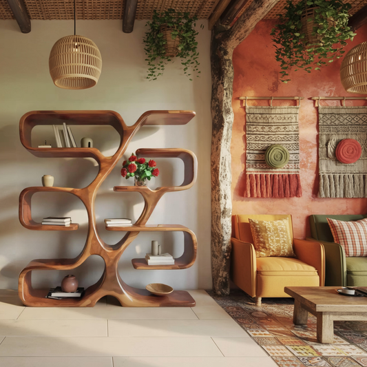 Artistic Bookshelf Display For Living Room Or Home Office Lynnsnail