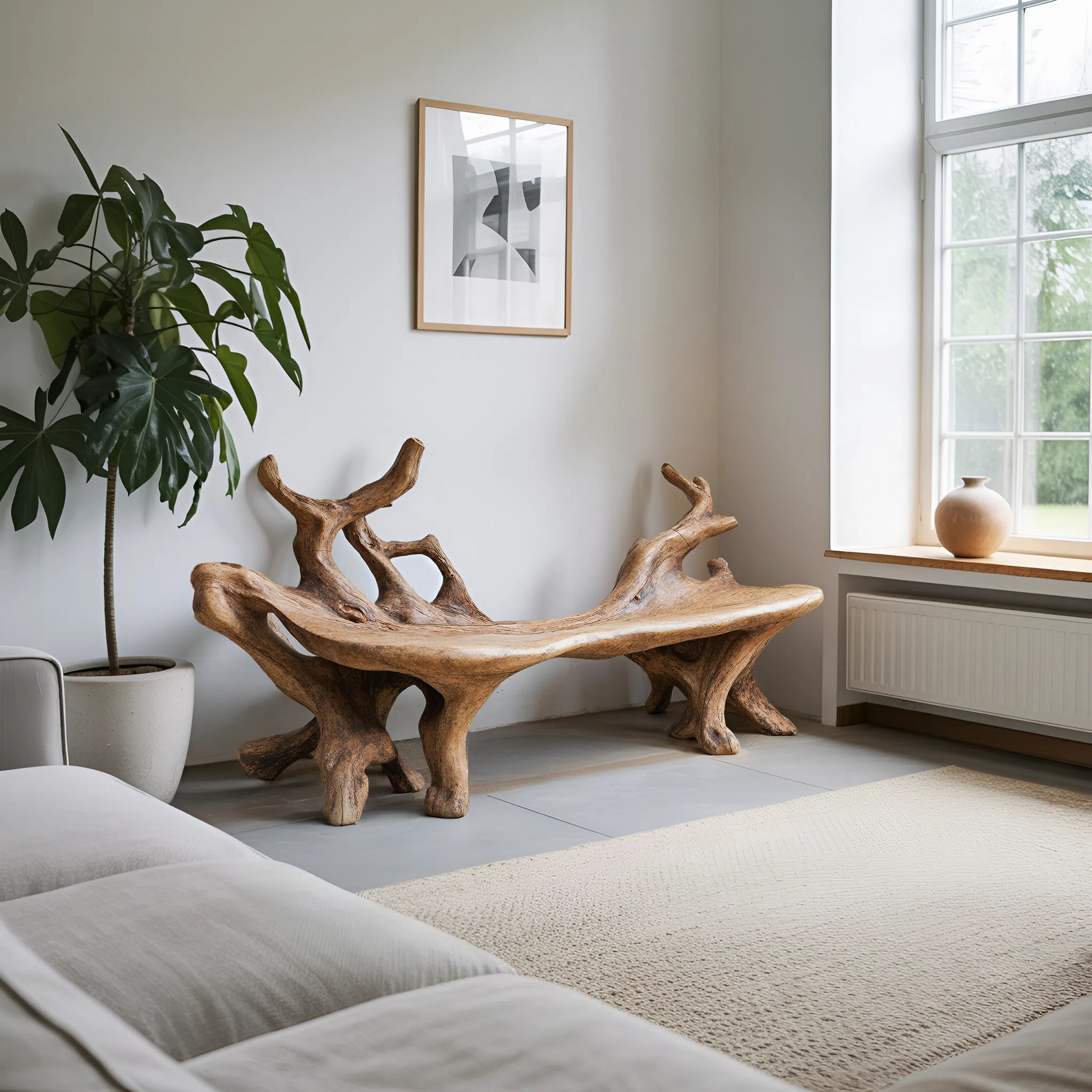 Farmhouse Wooden Bench For Cozy Living Room Accents Lynnsnail