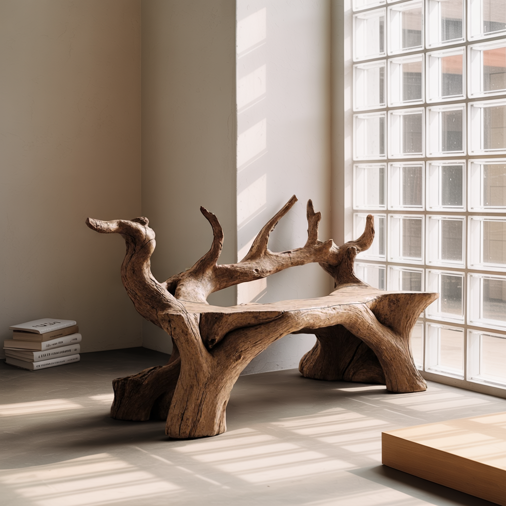 Handcrafted Wooden Bench For Custom Made Living Room Furniture Lynnsnail