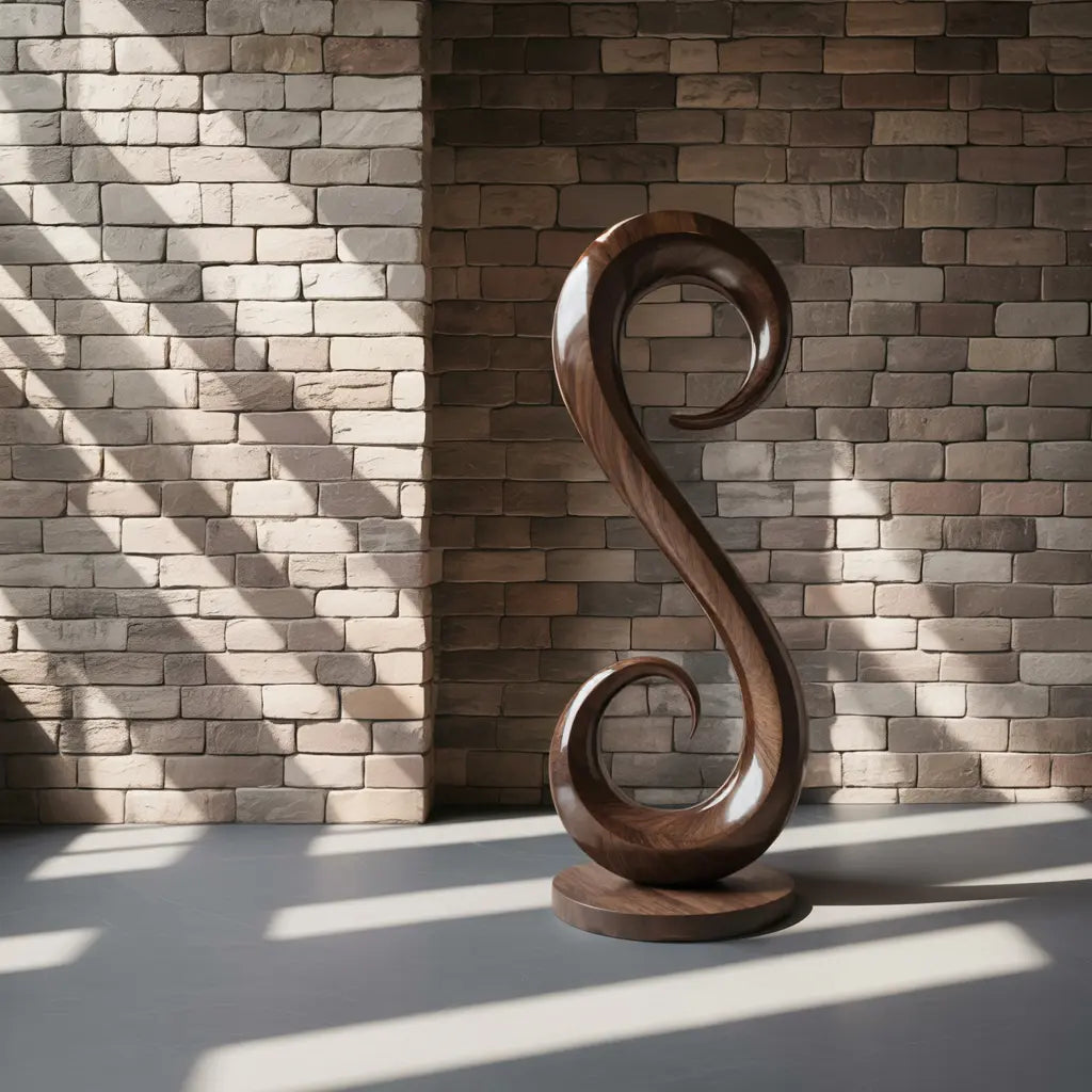 Handcrafted Organic Contemporary Landscape Sculpture For Home Decor Lynnsnail