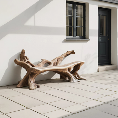 Handcrafted Wooden Bench Outdoor Seating For Durable Patios Lynnsnail