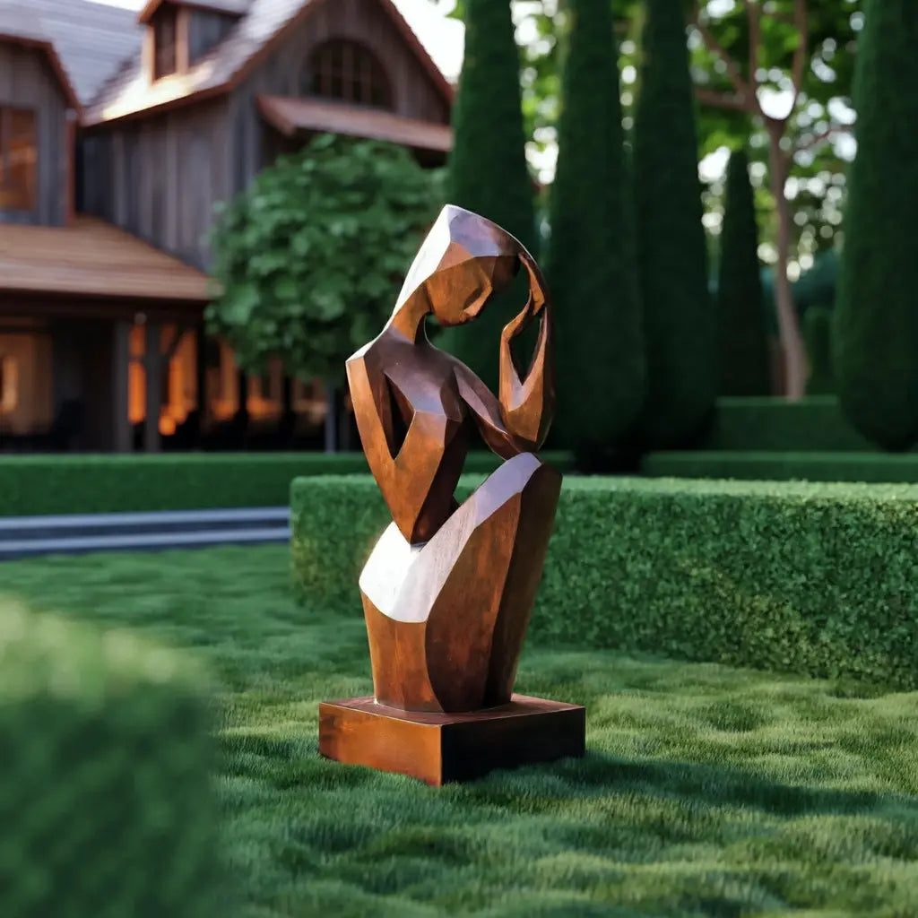 Handcrafted 3D Wood Art For Outdoor Nature Theme Setting Lynnsnail