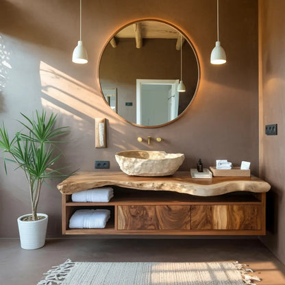 Handcrafted Floating Vanity For Elegant Bathroom Lynnsnail