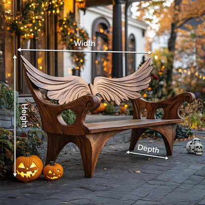 Handcrafted Wooden Bench For Living Room Elegant Furniture Decor Lynnsnail