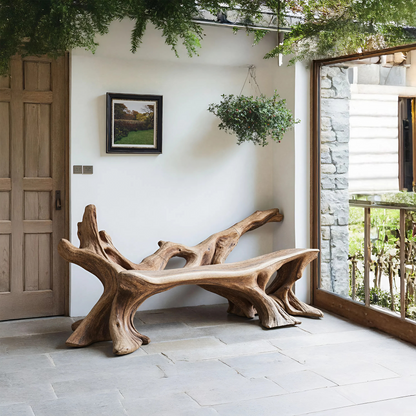Handcrafted Wooden Bench Outdoor Seating For Durable Patios Lynnsnail