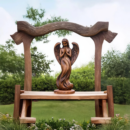 Rustic Abstract Sculpture For Furniture Wall Centerpiece Lynnsnail