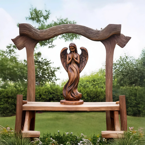 Rustic Abstract Sculpture For Furniture Wall Centerpiece Lynnsnail