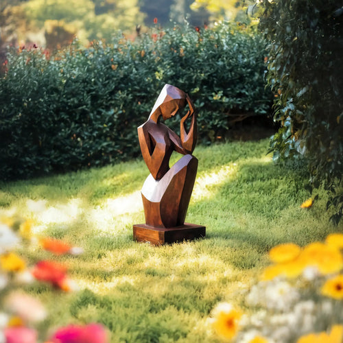 Handcrafted 3D Wood Art For Outdoor Nature Theme Setting Lynnsnail