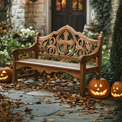 Farmhouse Halloween Patio Chair For Rustic Halloween Porch Decor Lynnsnail
