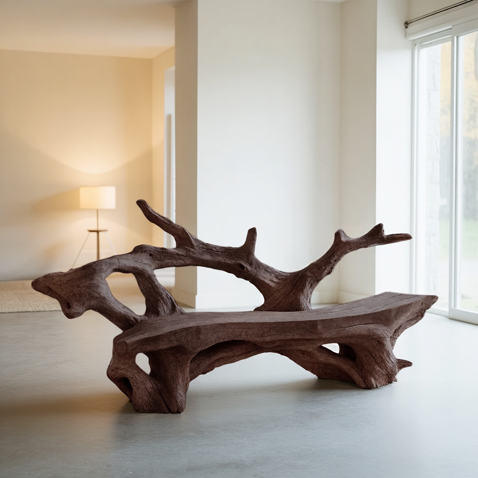 Farmhouse Live Edge Bench Outdoor Decor For Unique Garden Spaces Lynnsnail