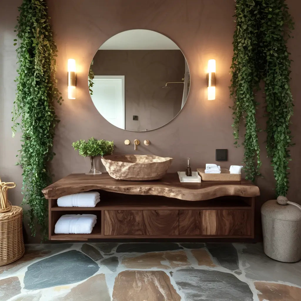 Handcrafted Floating Vanity For Elegant Bathroom Lynnsnail